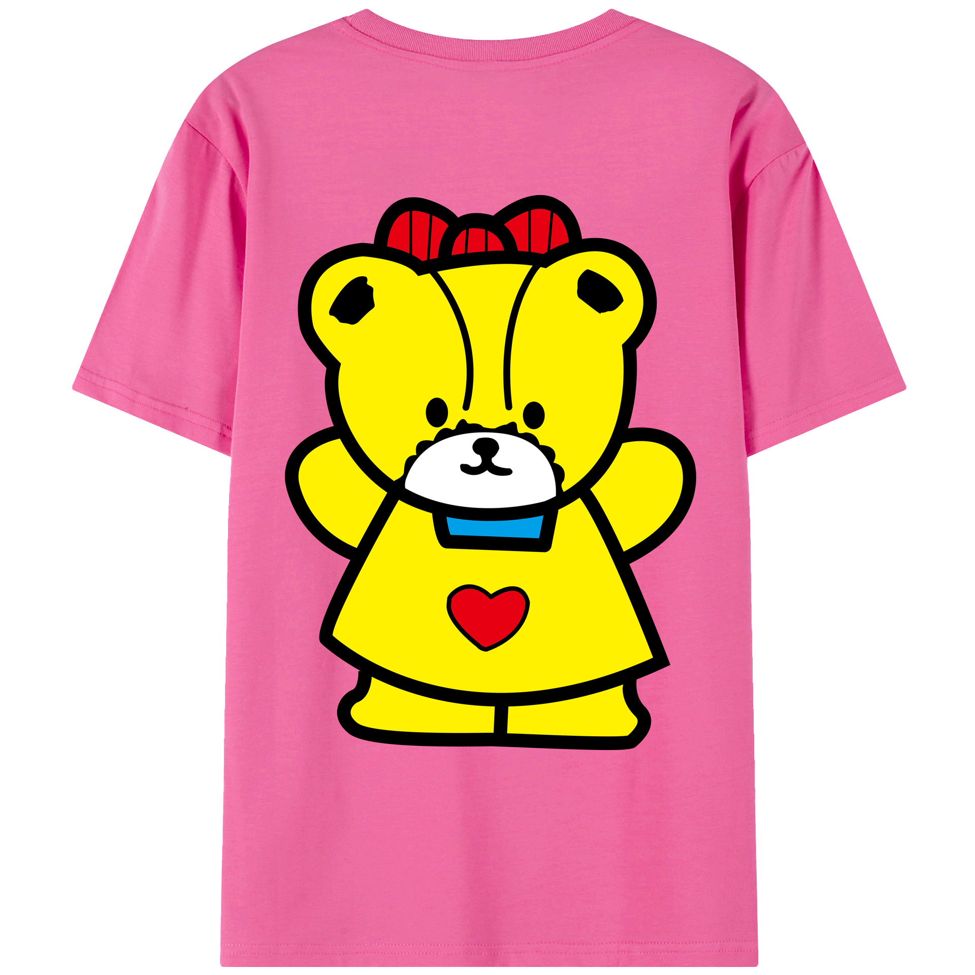 （画像用） Hello Kitty ハローキティ レディース半袖Tシャツ(バックプリント)